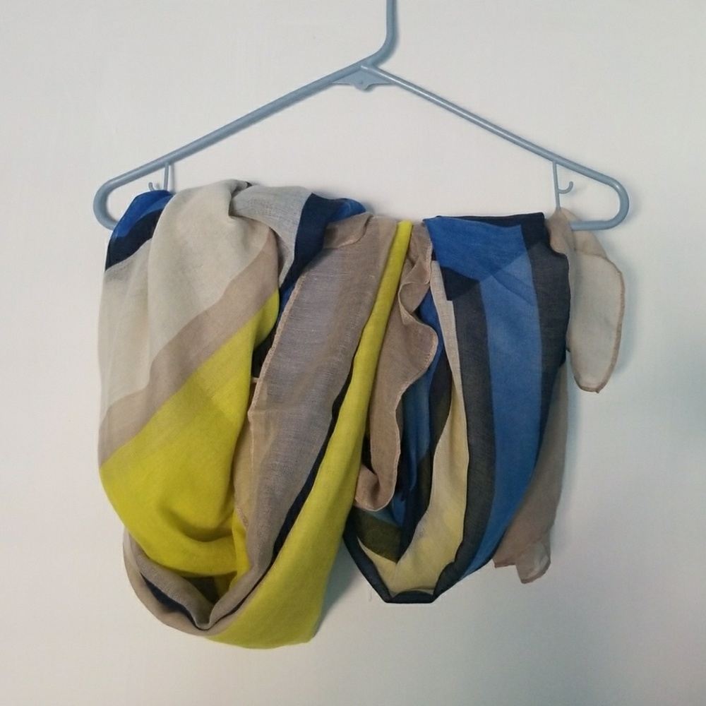 Colorful lightweight scarf